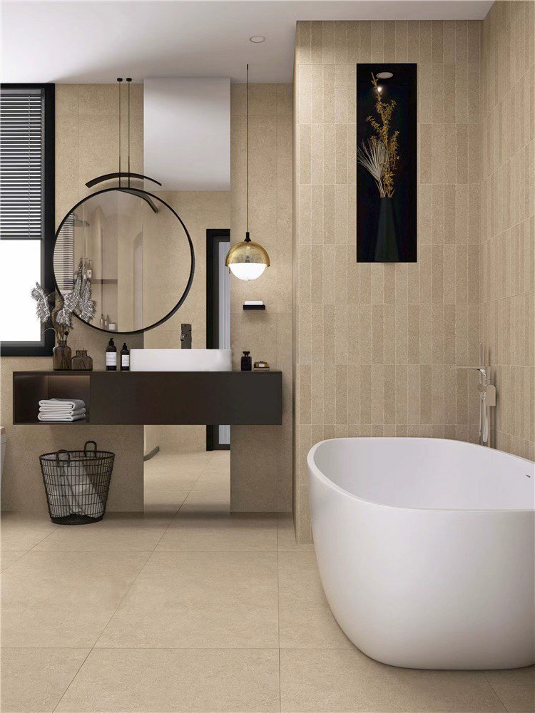Large Format Textured Porcelain Applications
