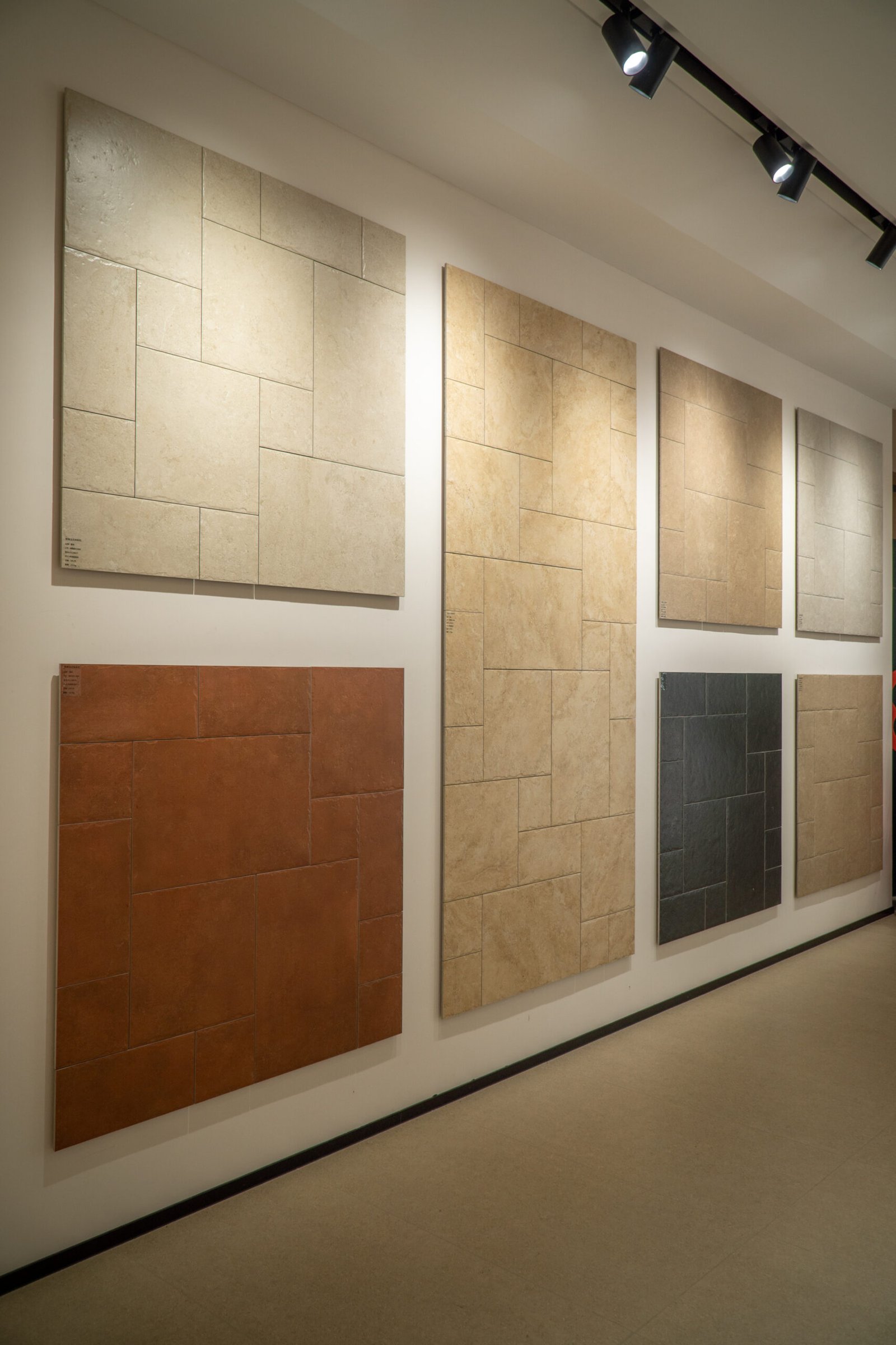 Large Format Textured Porcelain Display 5
